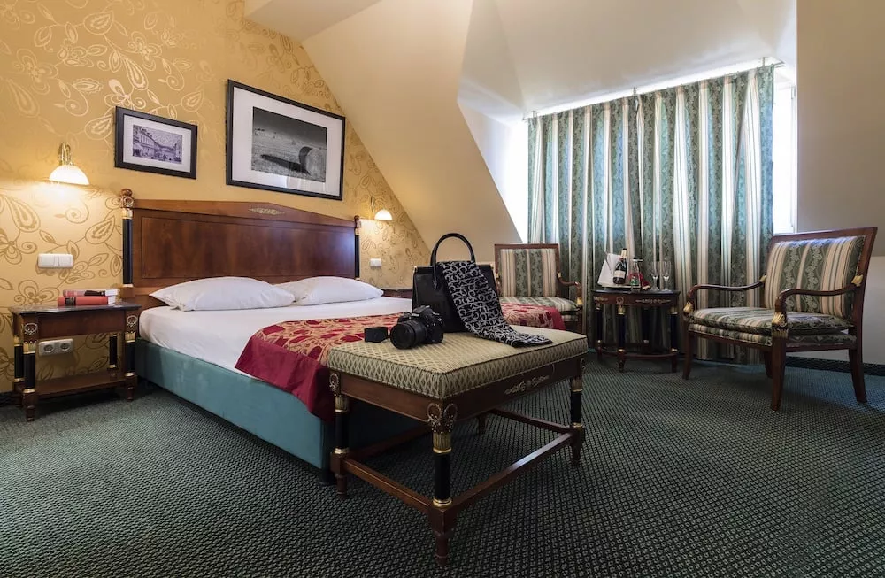 Komfort-Doppelzimmer im Hotel Sebnitzer Hof