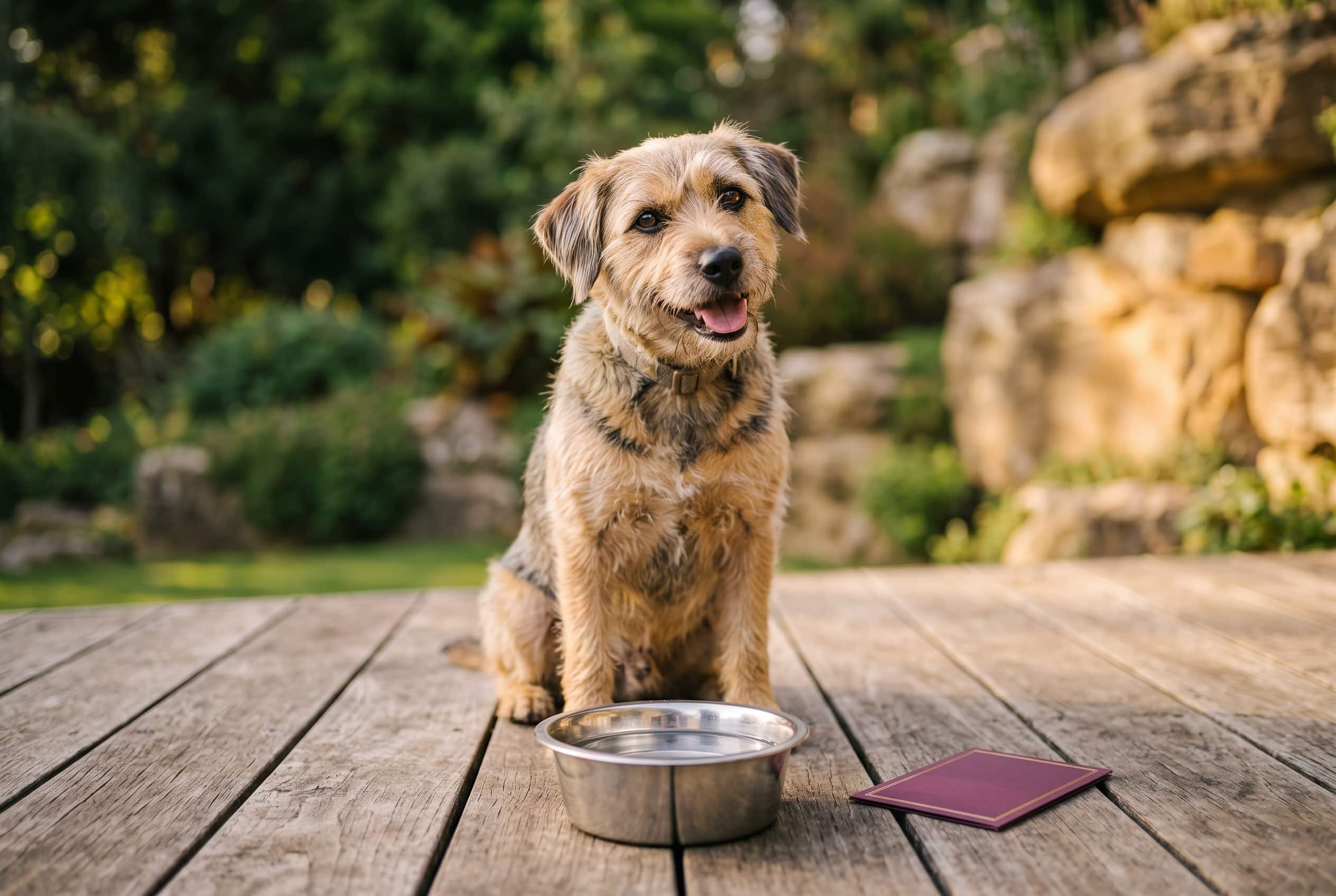 Hund in der Sächsischen Schweiz